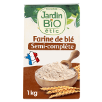 Farine de bl semi complte t80 - bio