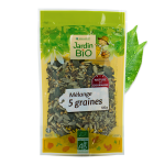 Mlange 5 graines gourmand - bio