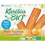 Petits feuilletés bio réduit en sucres Petits feuilletés bio réduit en sucres
