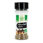 Poivre noir moulu - bio