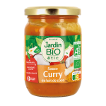 Sauce curry au lait de coco - bio