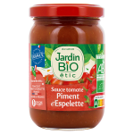 Sauce tomate piment d'espelette - bio