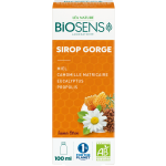 Sirop gorge saveur citron - bio