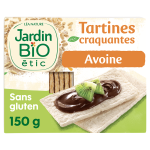 Tartines craquantes avoine sans gluten - bio