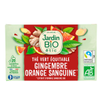 Th vert gingembre saveur orange sanguine - bio