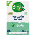 Vaisselle et mains aux huiles essentielles de menthe citron bio, super dégraissant - grand format Vaisselle et mains aux huiles essentielles de menthe citron bio, super dégraissant - grand format