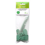 Clip de fixation canisse pvc vert