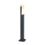 Lampe en aluminium noir �clairage de jardin et chemin 27 cm