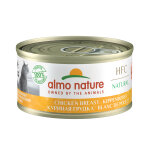 Almo nature bote pour chat blanc de poulet 70g