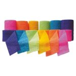 Assortiment bandes vetrap fluo - 24 bandes 10cm x 4. 5m