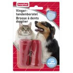 Beaphar brosse  dents doigtier 2pc