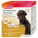Beaphar friandises de graisse de mouton ail pour chien 245g