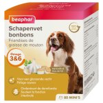 Beaphar friandises de graisse de mouton mini ail 245g