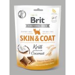 Brit functional snack skin&coat au krill pour chien 150g