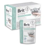 Brit vet diet urinary & stress relief en sachets pour chat 12x85g