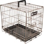Cage pour chien ebo taupe xs 31x47x38cm