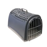 Cage de transport cabrio anthracite - 50 x 32 x 34, 5 cm