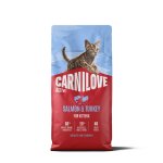 Carnilove active croquettes pour chatons au saumon et dinde 6kg