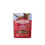 Carnilove snack pour chiens � la sardine enrichi en ail 200g
