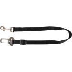 Flamingo ceinture de voiture connecteur kura noir 45 - 70 / pour chien 20mm
