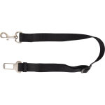 Flamingo ceinture de voiture connecteur kura noir 55 - 85 / pour chien 25mm