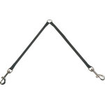 Flamingo chaine � couple nylon pour chien 35cm 12mm