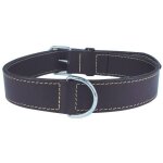 Collier cuir double zolux marron 35cm (22, 5 à 28 cm) Collier cuir double zolux marron 35cm (22, 5 à 28 cm)