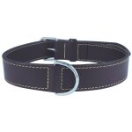 Collier cuir double zolux naturel 40cm (27, 5  33, 5 cm)