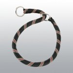 Collier nylon corde noir