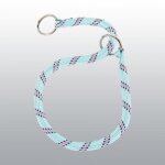 Collier nylon corde turquoise