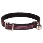 Collier style noir pour chat