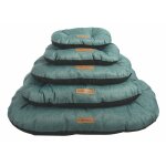 Coussin ol�ron ovale xl bleu 74 x 46 x 13 cm