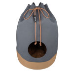District 70 casa sac de couchage gris pour chats et petits chiens 45x45x60cm