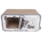 District 70 sardine griffoir et panier blanc pour chats bo�te 60x30x30cm