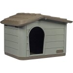 Duvoplus petita maison brun / vert 60x51 pour chien & chat