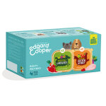 Edgard & cooper adult barquettes pour chien multipack 4x300g