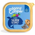 Edgard & cooper adult barquette pour chien saumon & dinde 150g