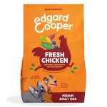 Edgard & cooper croquettes pour chiens moyens adults au poulet 7kg