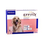 Effitix spot on - chien 20 - 40kg - 4 pipettes