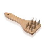 Etrille bois 3 rangs
