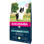 Eukanuba adult small / medium breed pour chien agneau et riz 2, 5kg