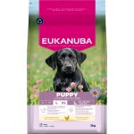 Eukanuba puppy large breed croquettes pour chiot aux poulet 3kg Eukanuba puppy large breed croquettes pour chiot aux poulet 3kg