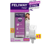 Feliway help! pack 3 cartouches (3x7 jours) pour chat