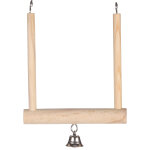 Flamingo balan�oire pour oiseaux en bois petit 24cm
