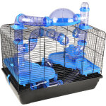 Flamingo cage pour hamster aldo 58x38x55cm
