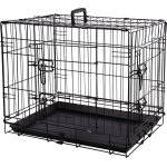 Flamingo cage m�tallique mezo noire s 61x43x50cm