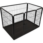 Flamingo chenil kazan noir m 109x72x72cm
