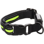 Flamingo chien collier flitzy noir & jaune s 30 - 40cm Flamingo chien collier flitzy noir & jaune s 30 - 40cm