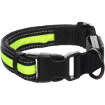 Flamingo chien collier flitzy noir & jaune m 35 - 50cm Flamingo chien collier flitzy noir & jaune m 35 - 50cm