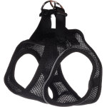 Flamingo chien harnais step&go bento noir l 32 - 37cm 42 - 46cm